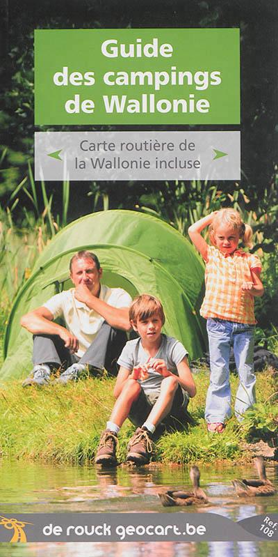 Guide des campings de Wallonie (guide + carte) (RRM 108)